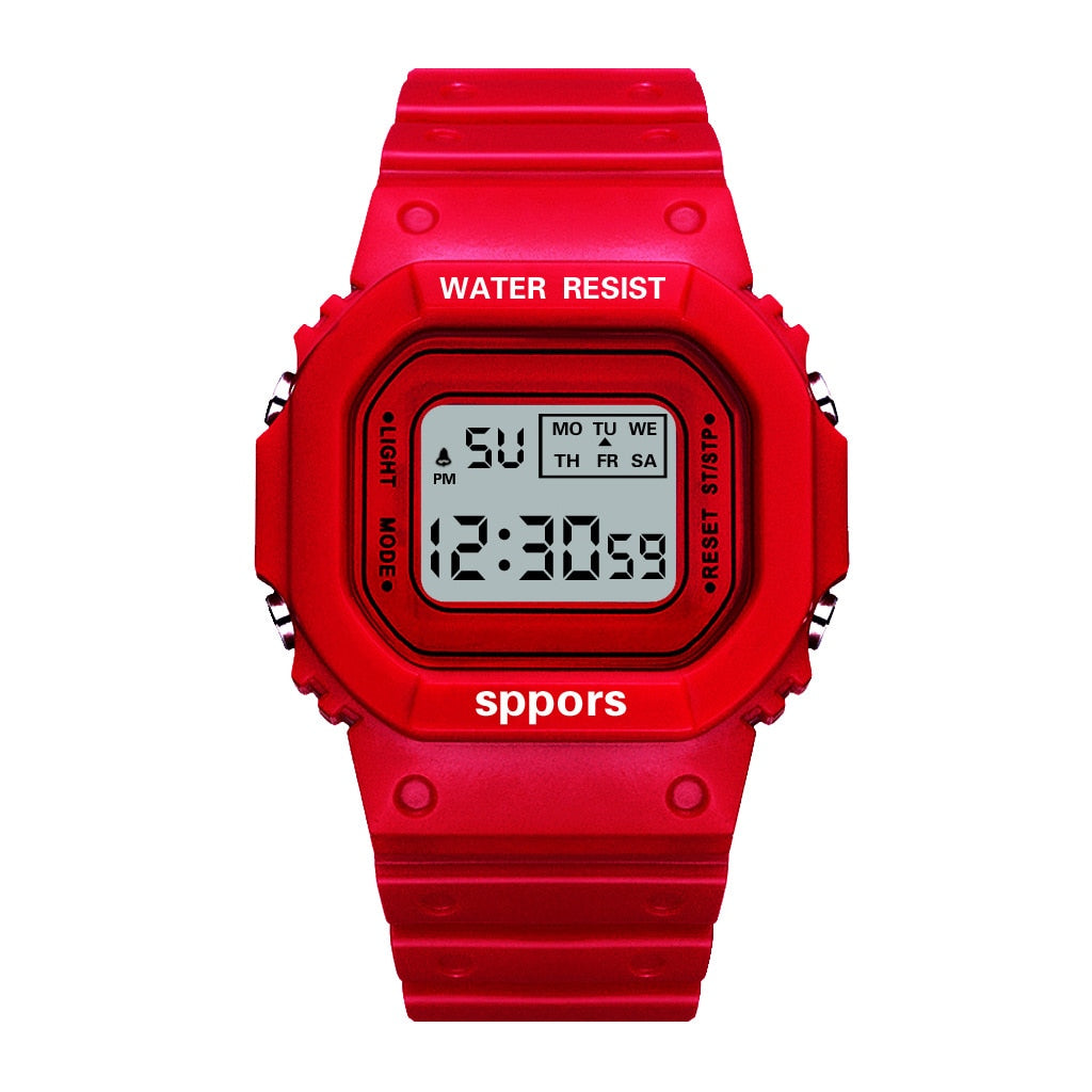 Shot Digital Wrist Watch