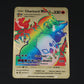 Pokémon Gold Metal Card