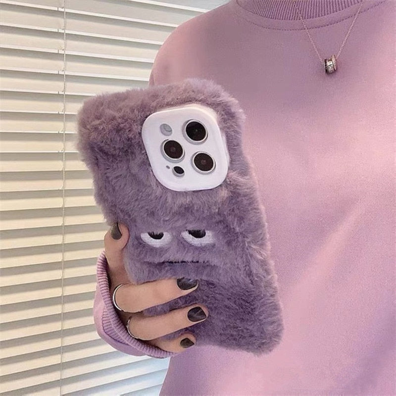 Soft and Fluffy Plush Case for IPhone