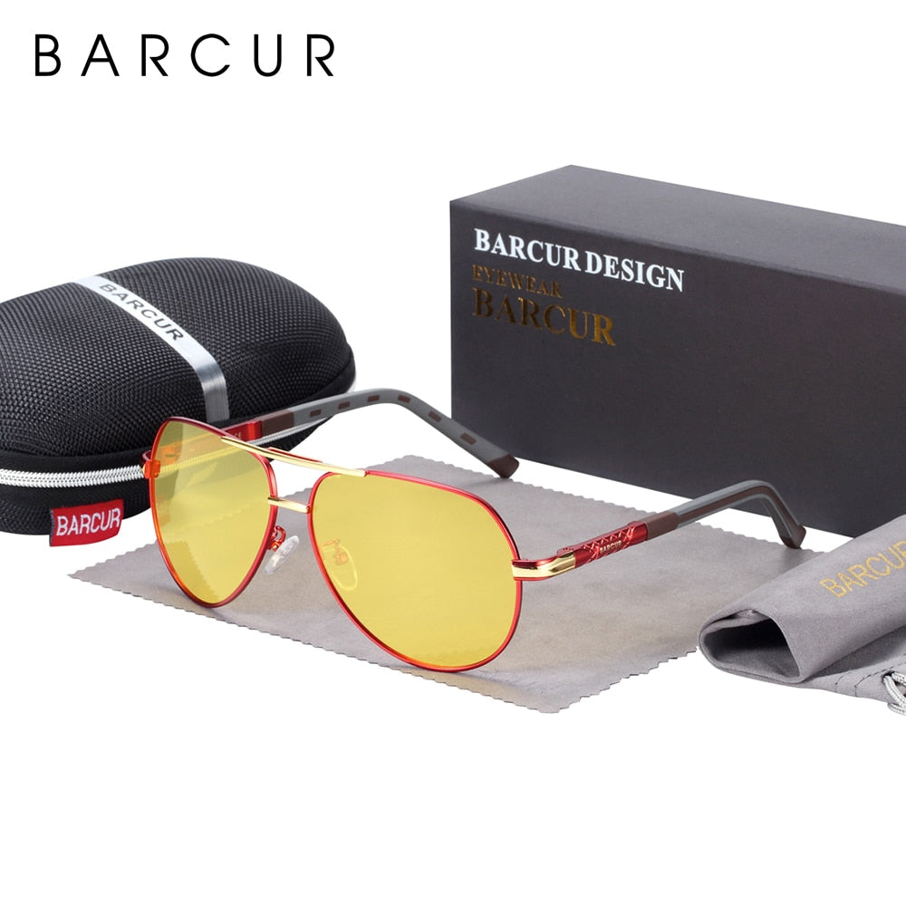 Barcur Vintage Aviator sunglasses