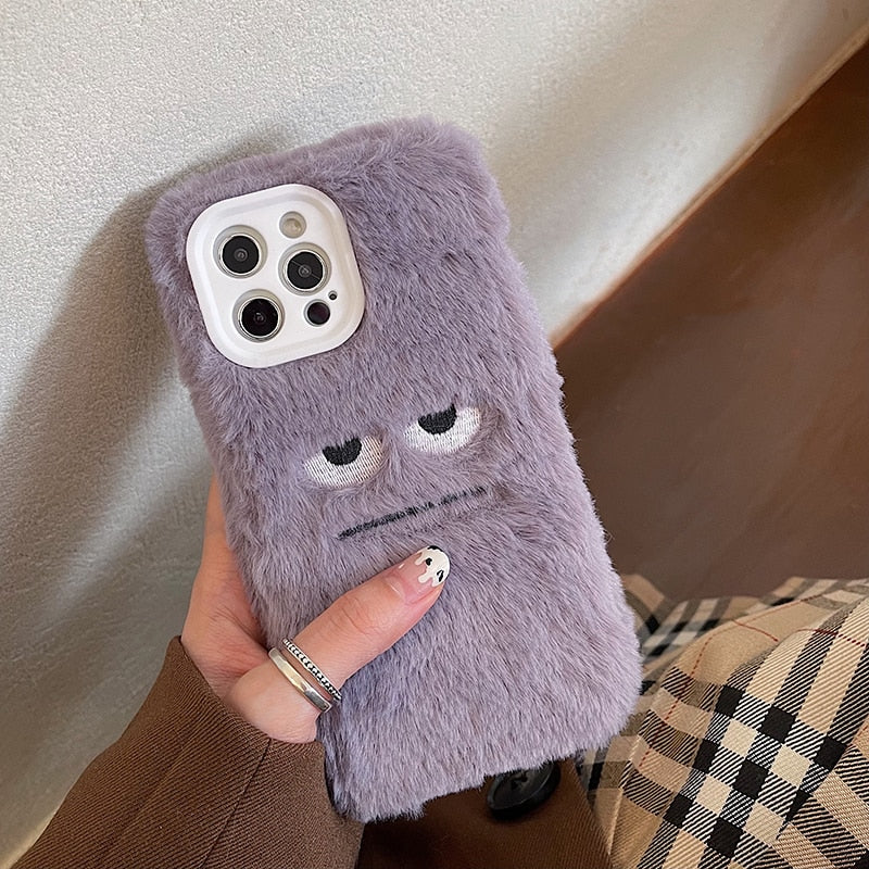 Soft and Fluffy Plush Case for IPhone