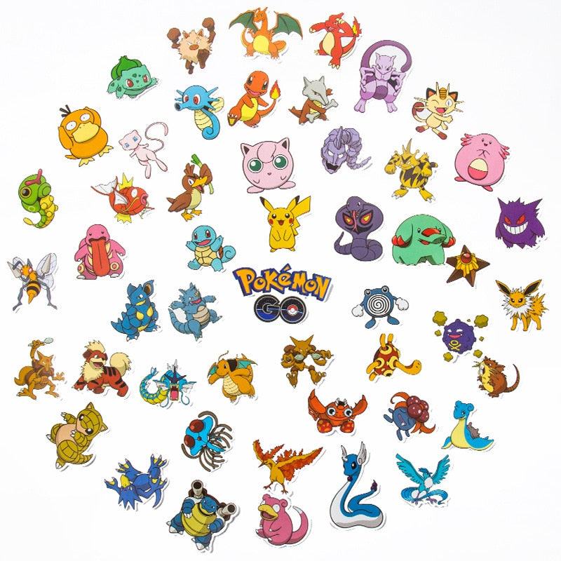 Pokémon stickers