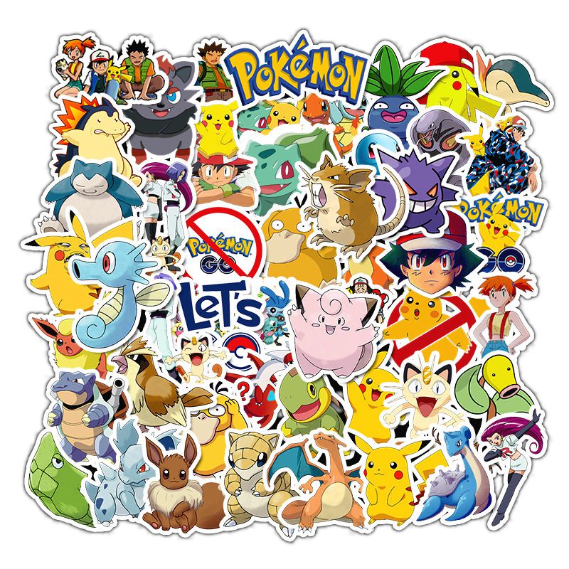 Pokémon stickers