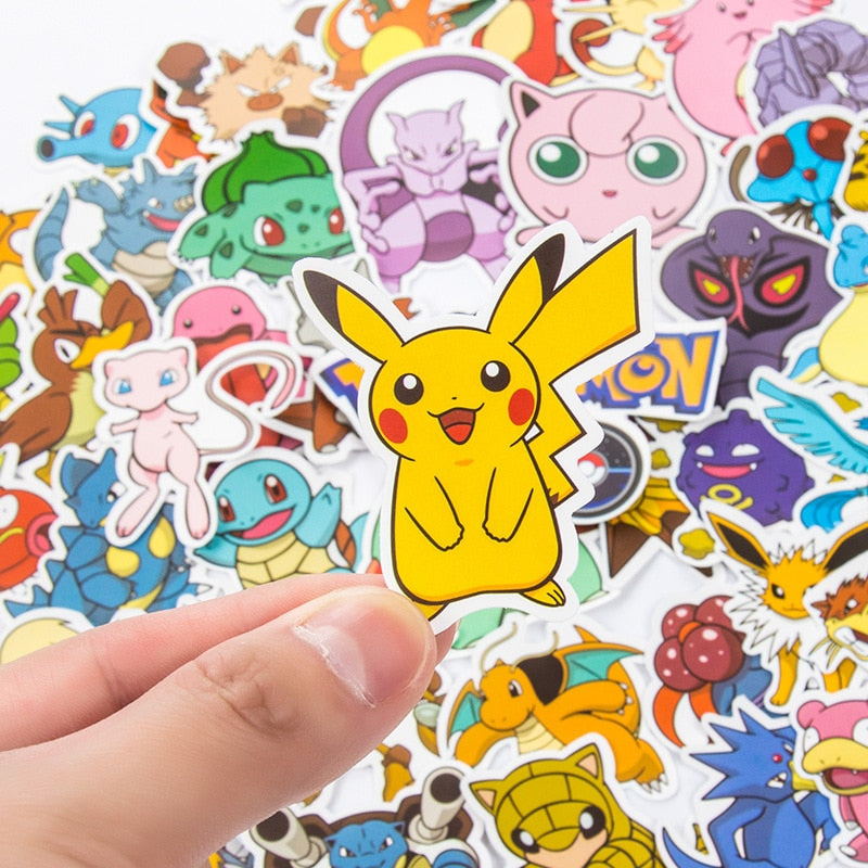 Pokémon stickers