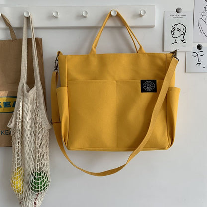 Canvas crossbody bag