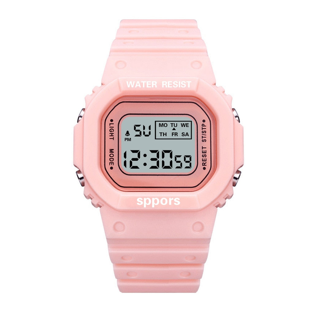 Shot Digital Wrist Watch