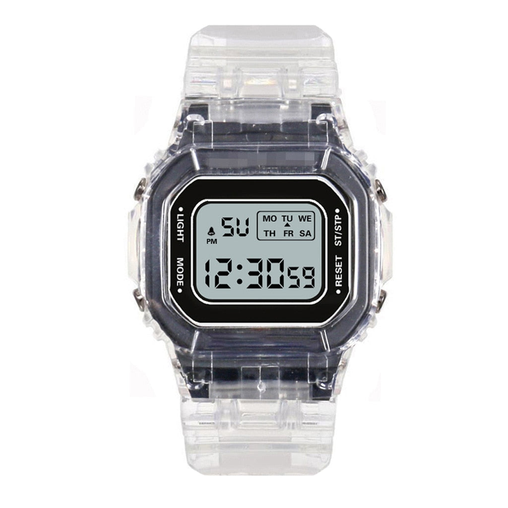 Shot Digital Wrist Watch