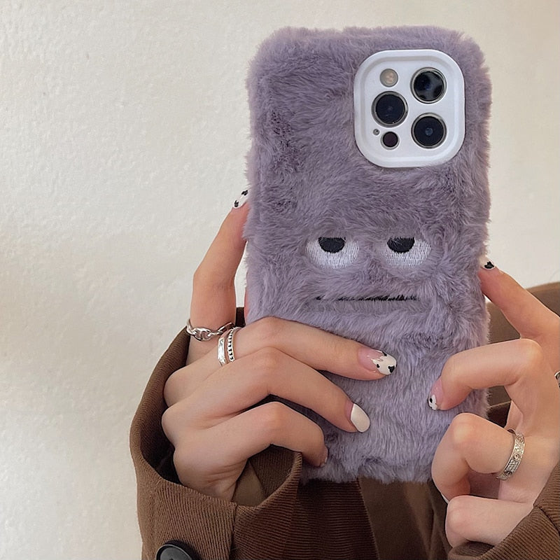 Soft and Fluffy Plush Case for IPhone