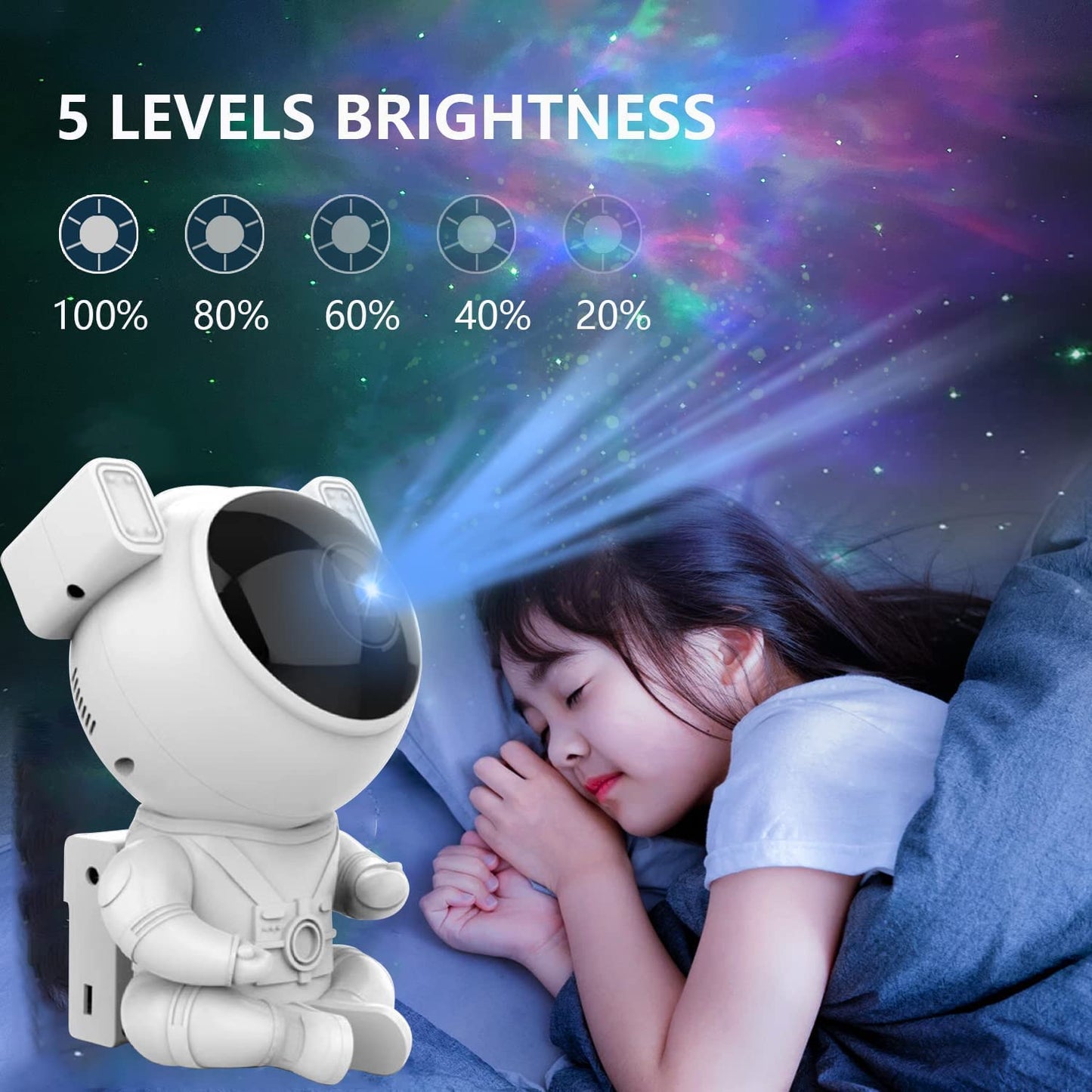 New Astronaut Galaxy Projector for Starry Nights