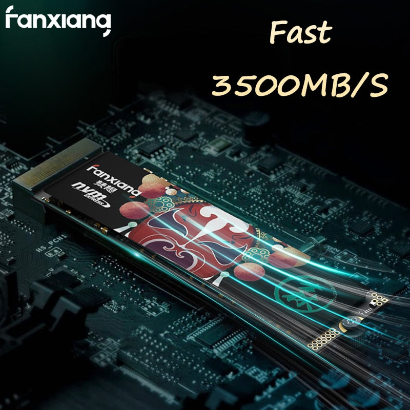 SSD NVMe Fanxiang M2 de alta capacidade