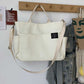 Canvas crossbody bag