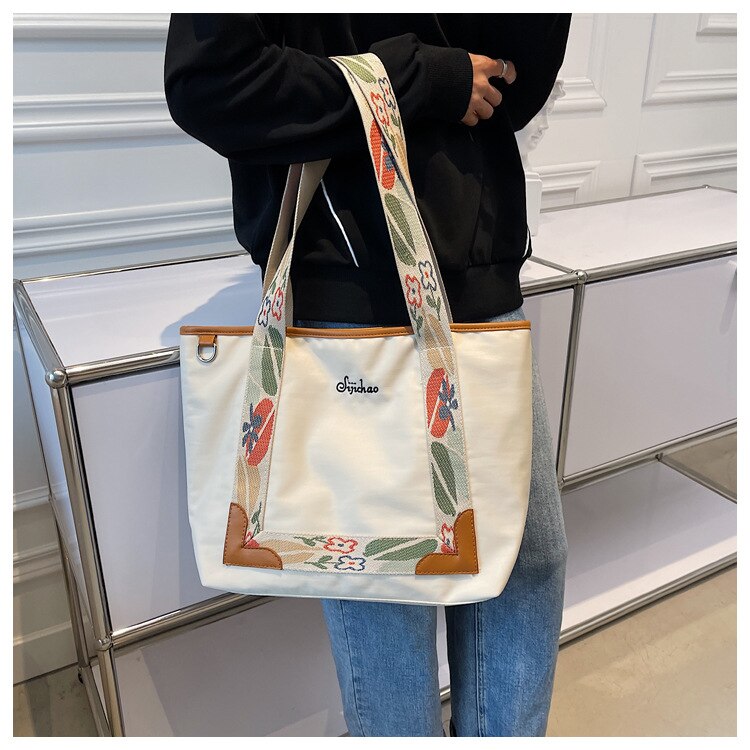 Arts &amp; Flowers shoulder bag