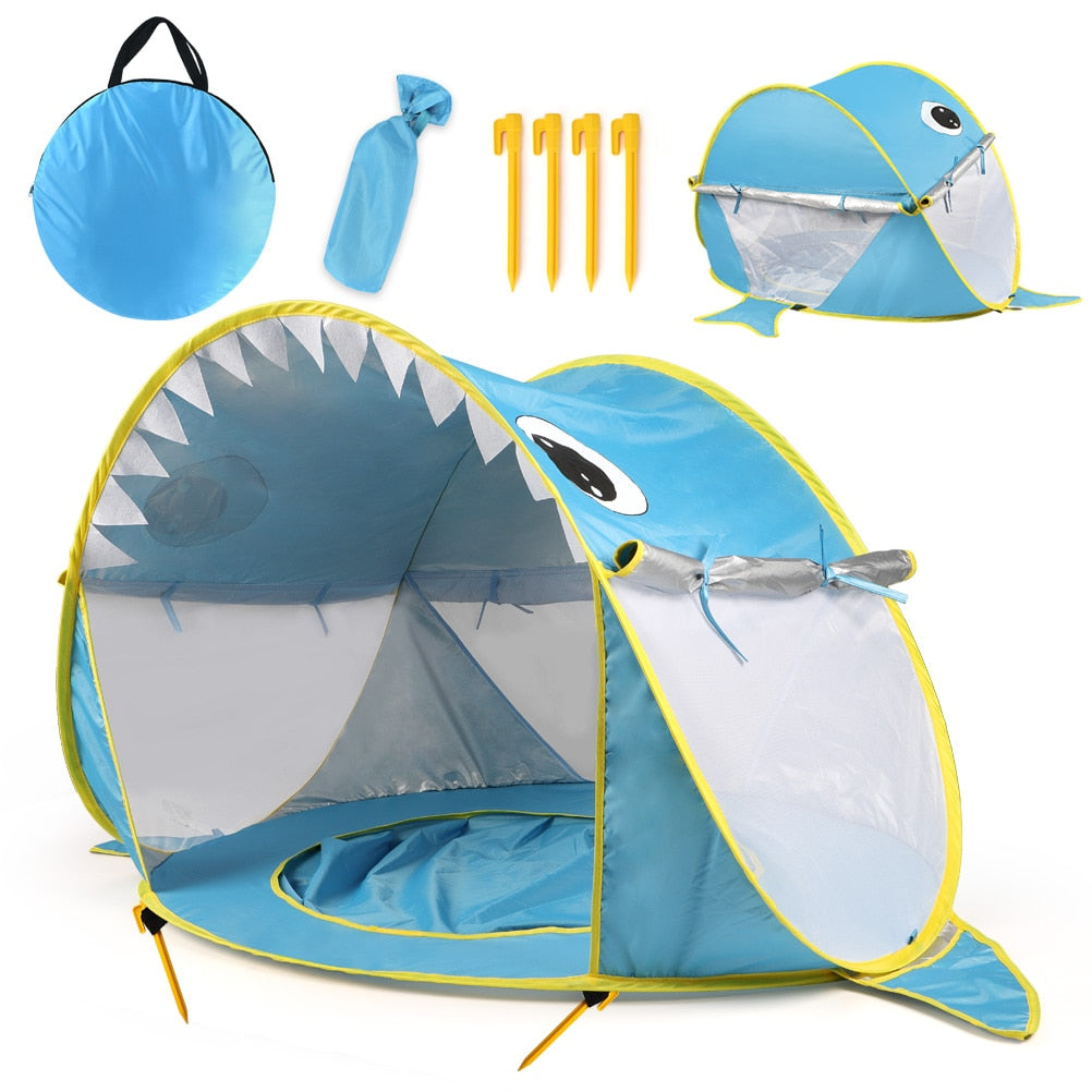 sun protection baby beach tent