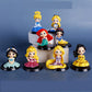 Princesas Disney conjunto com 8 personagens