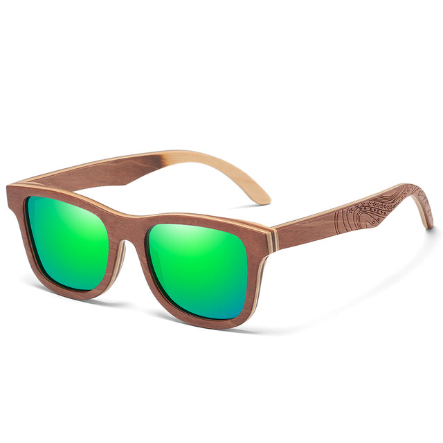 Brazil Retro Rectangular Sunglasses