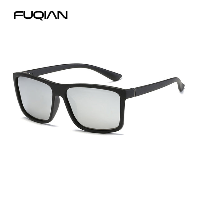 Fuqian Classic Square Polarized Sunglasses