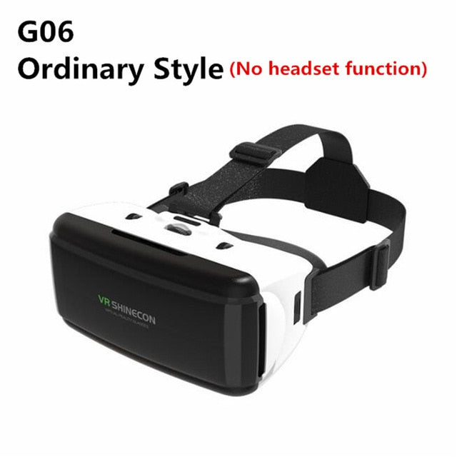 Caixa de óculos de realidade virtual 3D
