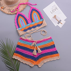 Crochet bikini set