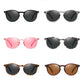 women round turtle sunglasses