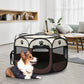 Pet cage folding tent 