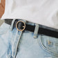 Basic Belt with circular buckle 