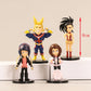 Conjunto de 9 action figure My Hero Academia