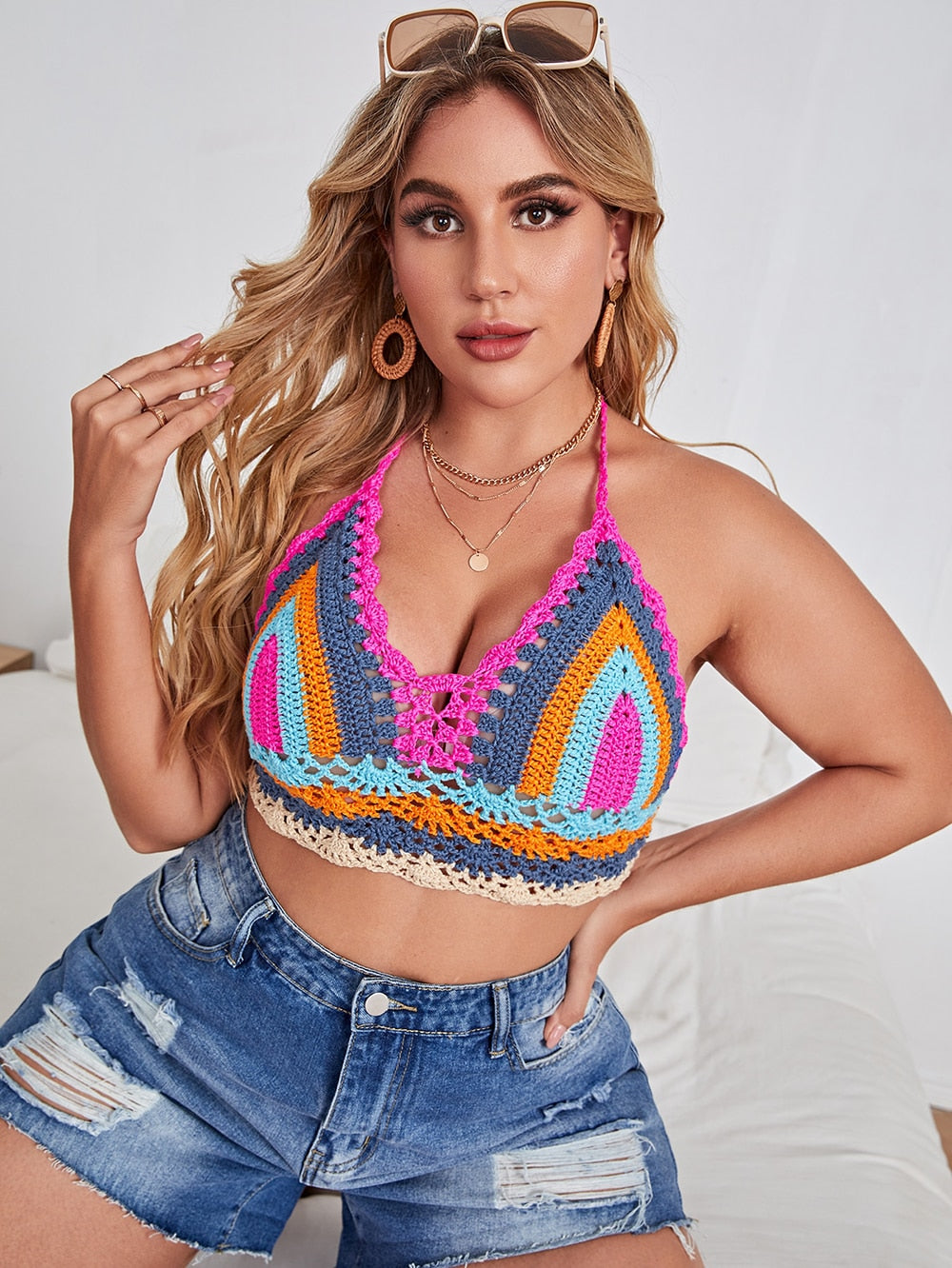 Crochet bikini set